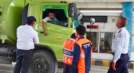 Sambut Nataru, Dishub Sumut Bersama BPTD Sosialisasikan Pembatasan Kendaraan Angkutan Barang