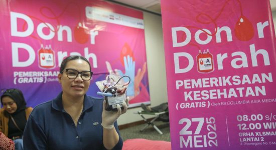 Bukan Sekadar Belanja, 177 Warga Donorkan Darah di Mal Medan