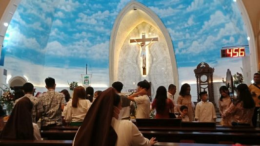Misa Natal di Gereja Katedral Medan Berlangsung Aman