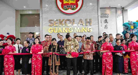 Bobby Nasution Resmikan Sekolah Guang Ming di Medan, Tekankan Pendidikan Karakter Sejak Dini