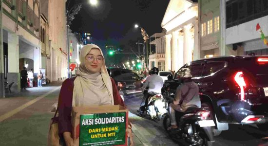 Penggalangan Donasi untuk Korban Gempa Flores dan Doa Bersama
