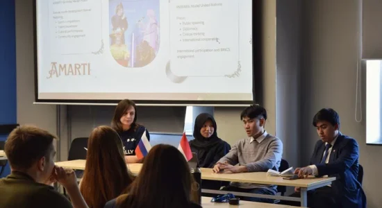 KNPI Rusia dan HSE University Bahas Kerja Sama Pendidikan dan UMKM