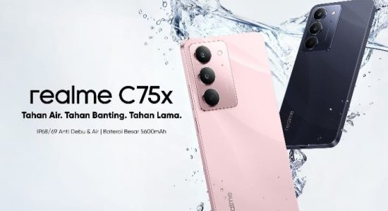 Realme C75x Resmi Hadir di Indonesia, Smartphone Tahan Air dengan Harga Terjangkau