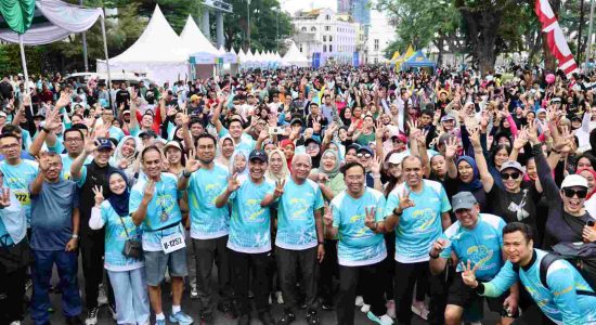 HUT ke-33 RS Adam Malik, Wagub Sumut Ajak Warga Rutin Berolahraga