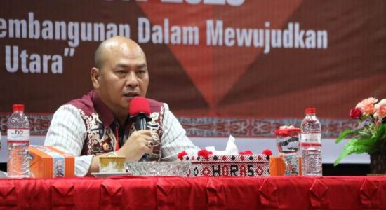 Hadiri Forum Konsultasi Publik RKPD Kabupaten Taput Tahun 2023, Ini Pesan Bupati Nikson