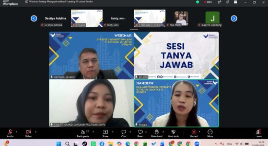 Alatan Indonesia Bahas Strategi E-Katalog V6 agar Vendor Lebih Transparan dan Akuntabel