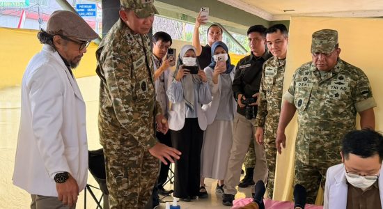 Radiologi FK USU Beri Layanan USG Gratis bagi Warga dalam Bakti Sosial HUT TNI