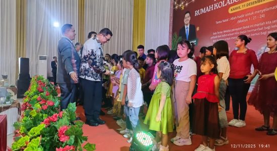 Natal RKBN, Gubernur Sumut Ajak Warga Tebarkan Damai Natal dan Solidaritas di Tengah Bencana