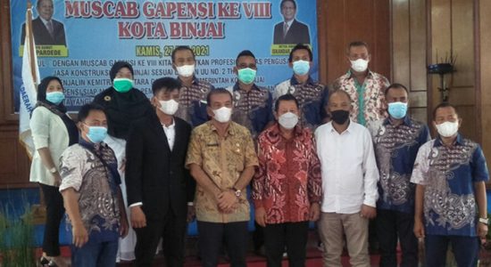 Surya Darma Sitepu Terpilih Menjadi Ketua Gapensi Binjai