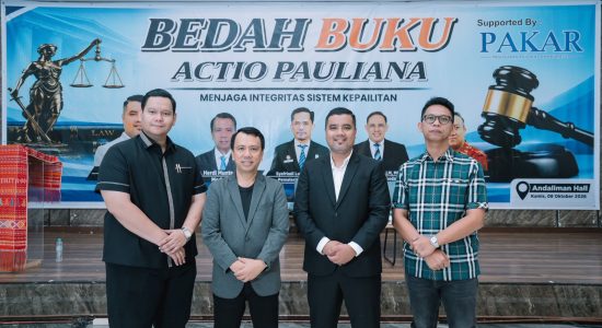 Bedah Buku Actio Pauliana, Fridolin Siahaan Mengingatkan Pentingnya Perlindungan Hak Kreditor dalam Kepailitan