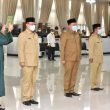 Gubsu Lantik 9 Pejabat Eselon II dan  32 Eselon III: Buat Terbaik untuk Sumut