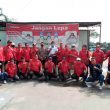 PMI dan PBB Amplas Bagikan Masker