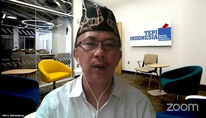 Koordinator Komite Pemilih Indonesia (TePI)/ Jeirry Sumampow
