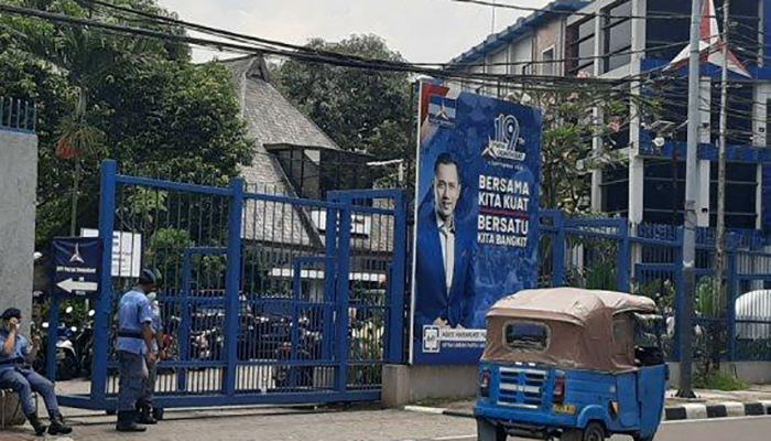 kantor DPP Demokrat di Jalan Proklamasi, Menteng, Jakarta Pusat.