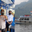 Kapolda Ingatkan Nahkoda Kapal Sebelum Menyeberang Danau Toba