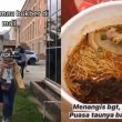 Kasihan, Remaja Tak Sadar Makan Ramen Babi saat Buka Puasa di Mal