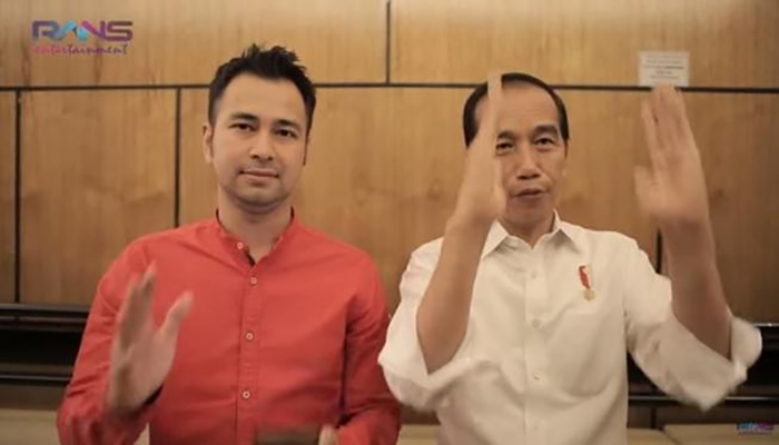 Raffi Ahmad dan Jokowi (Youtube)
