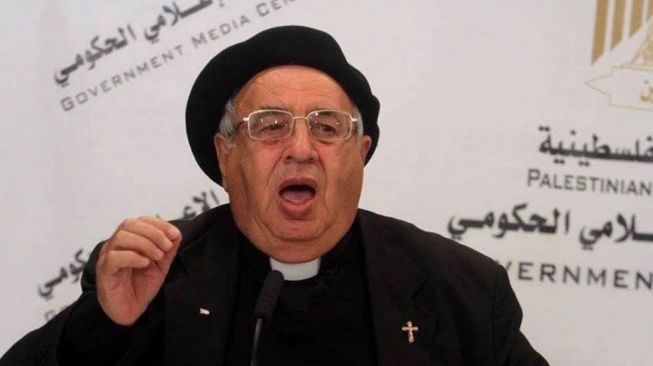 Viral Pastor Palestina Ajak Umat Kristiani Bantu Lindungi Masjid Al-Aqsa. (Facebook/Syrian news 1)