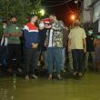 Pukul  2 Pagi, Bobby Nasution Gercep Tinjau Banjir di Medan Maimun