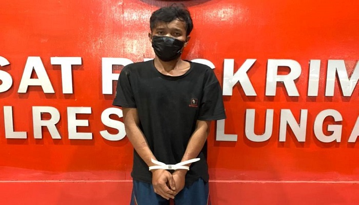 Jusran pembunuh Samsudin ditangkap personel Polres Bulungan/istimewa