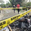 Diduga Kesal Begal Marak, Warga Bakar Polsek Candipuro