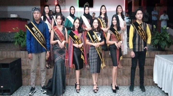 FInalis Putri Otonomi Daerah (POD) 2021 saat tampil di acara jamuan makan malam, Rabu (26/10/2021)