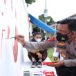 Dukung Karya Seniman, Polri Gelar Bhayangkara Mural Festival 2021