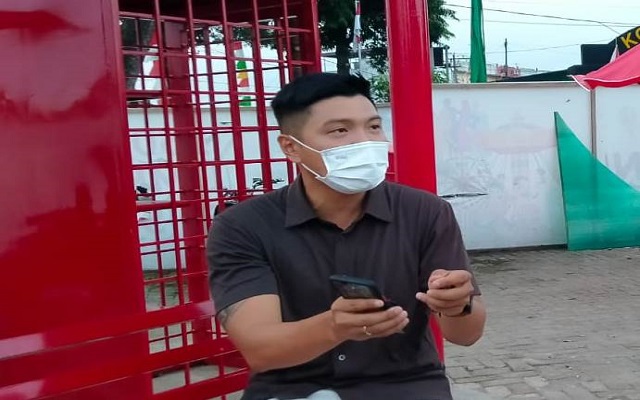 Pengelola Binjai Milenial Market, Jimmy Vincent menyampaikan permohonan maaf atas keramaian di Grand Opening BMM