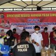 Ribuan Gram Narkotika Dimusnahkan Ditresnarkoba Polda Sumut