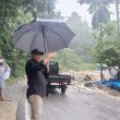 Pjs Bupati Pakpak Bharat Tinjau Titik Longsor di Jalan Nasional