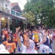 Ratusan Warga Ikuti Senam Bersama dan Bazar Murah Relawan Pa Doel