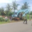 Eksekusi Lahan HGU di Desa Nangahale, Rumah Warga Digusur