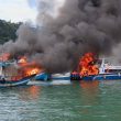 Kapal Dinas Pemkab Mentawai Terbakar di Pelabuhan Padang, Kerugian Capai Rp3,1 Miliar!
