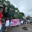 Ratusan Mahasiswa GMKI Turun ke Jalan, Bawa Isu Nasional dan Daerah dalam Aksi “Reformasi Jilid II”