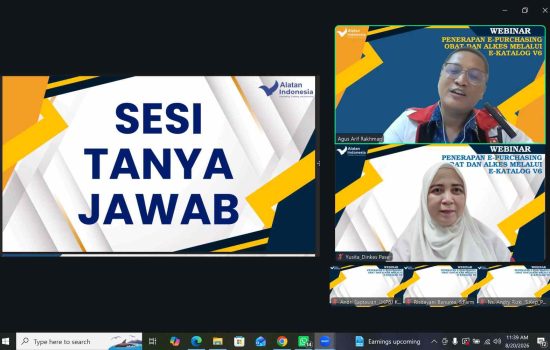 Alatan Indonesia Bahas Penerapan E-Purchasing Obat dan Alat Kesehatan melalui E-Katalog V6