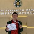 Dari Tak Suka Menulis, Mahasiswa USU Ronny Raih 24 Prestasi Karya Ilmiah